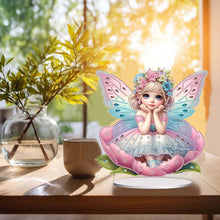 Load image into Gallery viewer, Angel Girl Diamond Painting Tabletop Ornaments Kit 5D DIY Diamond Art Decors