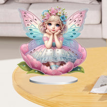 Load image into Gallery viewer, Angel Girl Diamond Painting Tabletop Ornaments Kit 5D DIY Diamond Art Decors