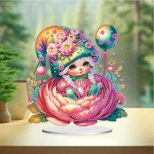 Load image into Gallery viewer, Flower Girl Diamond Painting Tabletop Ornaments Kit 5D DIY Diamond Art Decors