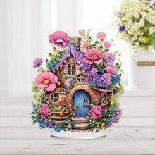 Load image into Gallery viewer, Elf House Tabletop Diamond Art Kits Diamond Painting Desktop Ornaments