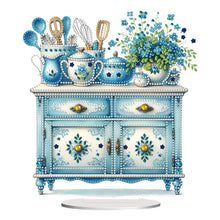 Load image into Gallery viewer, Cupboard Tabletop Diamond Art Kits DIY Diamond Painting Desktop Ornaments