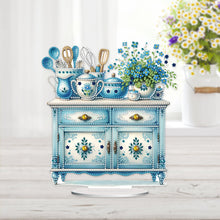 Load image into Gallery viewer, Cupboard Tabletop Diamond Art Kits DIY Diamond Painting Desktop Ornaments