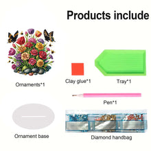 Load image into Gallery viewer, Acrylic Special Shape Bouquet Diamond Painting Desktop Ornaments for Home