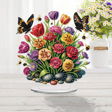Load image into Gallery viewer, Acrylic Special Shape Bouquet Diamond Painting Desktop Ornaments for Home
