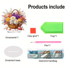 Load image into Gallery viewer, Acrylic Special Shaped Flower 5D DIY Diamond Art Tabletop Decorations for Adults