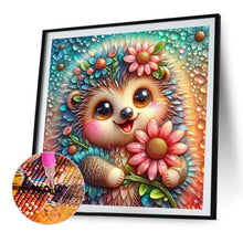 Load image into Gallery viewer, AB Diamond Painting - Full Round - Cute hedgehog (30*30CM)