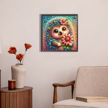 Load image into Gallery viewer, AB Diamond Painting - Full Round - Cute hedgehog (30*30CM)