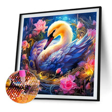 Load image into Gallery viewer, AB Diamond Painting - Full Round - Swan (30*30CM)