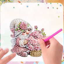 Load image into Gallery viewer, 6Pcs Acrylic Gnome Diamond Painting Fridge Magnet Cute Fridge Stickers