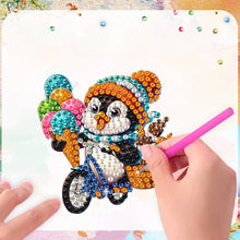 Load image into Gallery viewer, 6Pcs Acrylic Animals Diamond Painting Fridge Magnet Cute Fridge Stickers