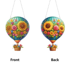 Load image into Gallery viewer, Flower Hot Air Balloon Diamond Art Pendant 5D DIY Diamond Painting Dots Pendant