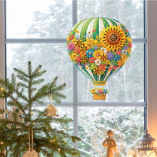 Load image into Gallery viewer, Flower Hot Air Balloon Diamond Art Pendant 5D DIY Diamond Painting Dots Pendant