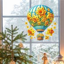 Load image into Gallery viewer, Flower Hot Air Balloon Diamond Art Pendant 5D DIY Diamond Painting Dots Pendant