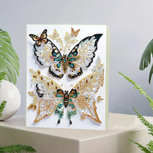 Load image into Gallery viewer, Diamond Embroidery Notebook 60 Pages for Home Office Art Drawing (Butterfly 2)