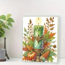 Load image into Gallery viewer, Diamond Embroidery Notebook 60 Pages for Home Office Art Drawing (Candle)
