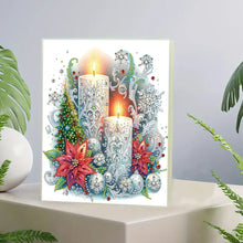 Load image into Gallery viewer, Diamond Embroidery Notebook 60 Pages for Home Office Art Drawing (Candle)