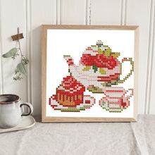 Load image into Gallery viewer, 12pcs Mini Diamond Painting Set - Full Round - lover flowers (15*15CM)