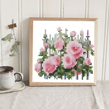 Load image into Gallery viewer, 12pcs Mini Diamond Painting Set - Full Round - lover flowers (15*15CM)