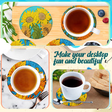 Load image into Gallery viewer, 6Pcs Wooden Animals DIY Coaster Diamond Dot Kits for Adults Beginners