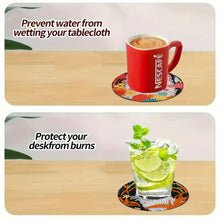 Load image into Gallery viewer, 6Pcs Wooden Animals DIY Coaster Diamond Dot Kits for Adults Beginners