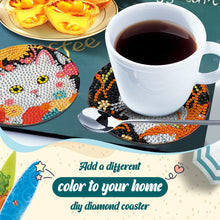 Load image into Gallery viewer, 6Pcs Wooden Animals DIY Coaster Diamond Dot Kits for Adults Beginners
