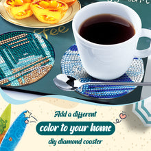 Load image into Gallery viewer, 6Pcs Wooden Animals DIY Coaster Diamond Dot Kits for Adults Beginners