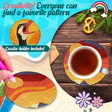 Load image into Gallery viewer, 6Pcs Wooden Animals DIY Coaster Diamond Dot Kits for Adults Beginners
