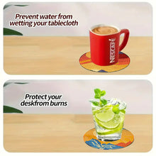 Load image into Gallery viewer, 6Pcs Wooden Animals DIY Coaster Diamond Dot Kits for Adults Beginners