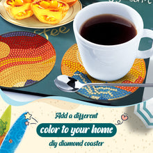 Load image into Gallery viewer, 6Pcs Wooden Animals DIY Coaster Diamond Dot Kits for Adults Beginners