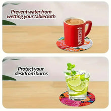 Load image into Gallery viewer, 6Pcs Wooden Animals DIY Coaster Diamond Dot Kits for Adults Beginners