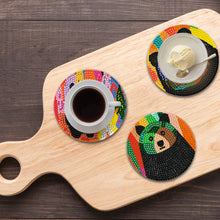Load image into Gallery viewer, 6Pcs Wooden Animals DIY Coaster Diamond Dot Kits for Adults Beginners