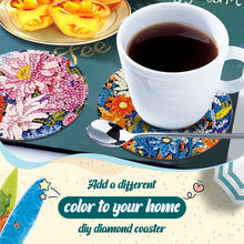 Load image into Gallery viewer, 6Pcs Wooden Animals DIY Coaster Diamond Dot Kits for Adults Beginners