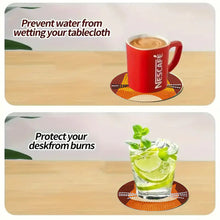 Load image into Gallery viewer, 6Pcs Wooden Animals DIY Coaster Diamond Dot Kits for Adults Beginners