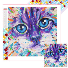 Load image into Gallery viewer, AB Diamond Painting - Full Square - Cat (30*30CM)