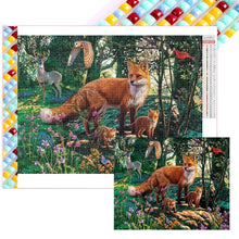 Load image into Gallery viewer, Diamond Painting - Full Square - Fox (50*40CM)
