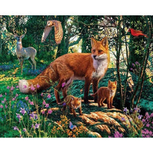 Load image into Gallery viewer, Diamond Painting - Full Square - Fox (50*40CM)