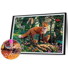 Load image into Gallery viewer, Diamond Painting - Full Square - Fox (50*40CM)