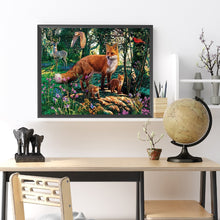 Load image into Gallery viewer, Diamond Painting - Full Square - Fox (50*40CM)