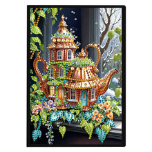 Load image into Gallery viewer, Special Shaped Crystal Apple 5D DIY Diamond Art Painting Notebook Kit for Adults