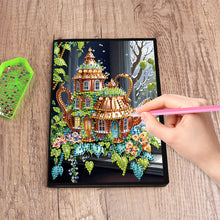 Load image into Gallery viewer, Special Shaped Crystal Apple 5D DIY Diamond Art Painting Notebook Kit for Adults