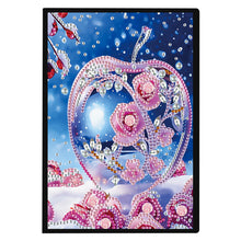 Load image into Gallery viewer, Special Shaped Crystal Apple 5D DIY Diamond Art Painting Notebook Kit for Adults