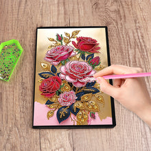 Load image into Gallery viewer, Special Shaped Crystal Apple 5D DIY Diamond Art Painting Notebook Kit for Adults