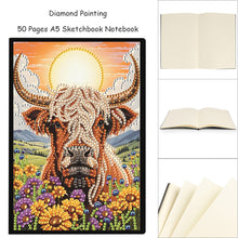 Load image into Gallery viewer, Special Shaped Animals Diamond Painting Diary Book A5 Diamond Painting Notebooks