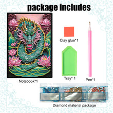 Load image into Gallery viewer, Special Shaped Animals Diamond Painting Diary Book A5 Diamond Painting Notebooks