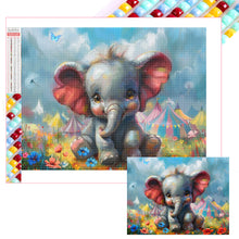 Load image into Gallery viewer, Diamond Painting - Full Square - Elephant (40*30CM)
