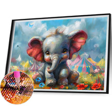 Load image into Gallery viewer, Diamond Painting - Full Square - Elephant (40*30CM)
