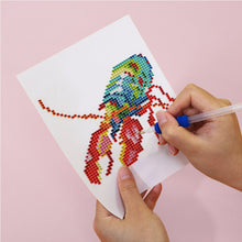Load image into Gallery viewer, 12pcs Mini Diamond Painting Set - Full Round - marine life (15*18CM)