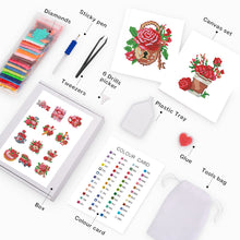 Load image into Gallery viewer, 12pcs Mini Diamond Painting Set - Full Round - Valentine's Day (15*18CM)