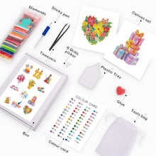 Load image into Gallery viewer, 12pcs Mini Diamond Painting Set - Full Round - 18th birthday (15*18CM)