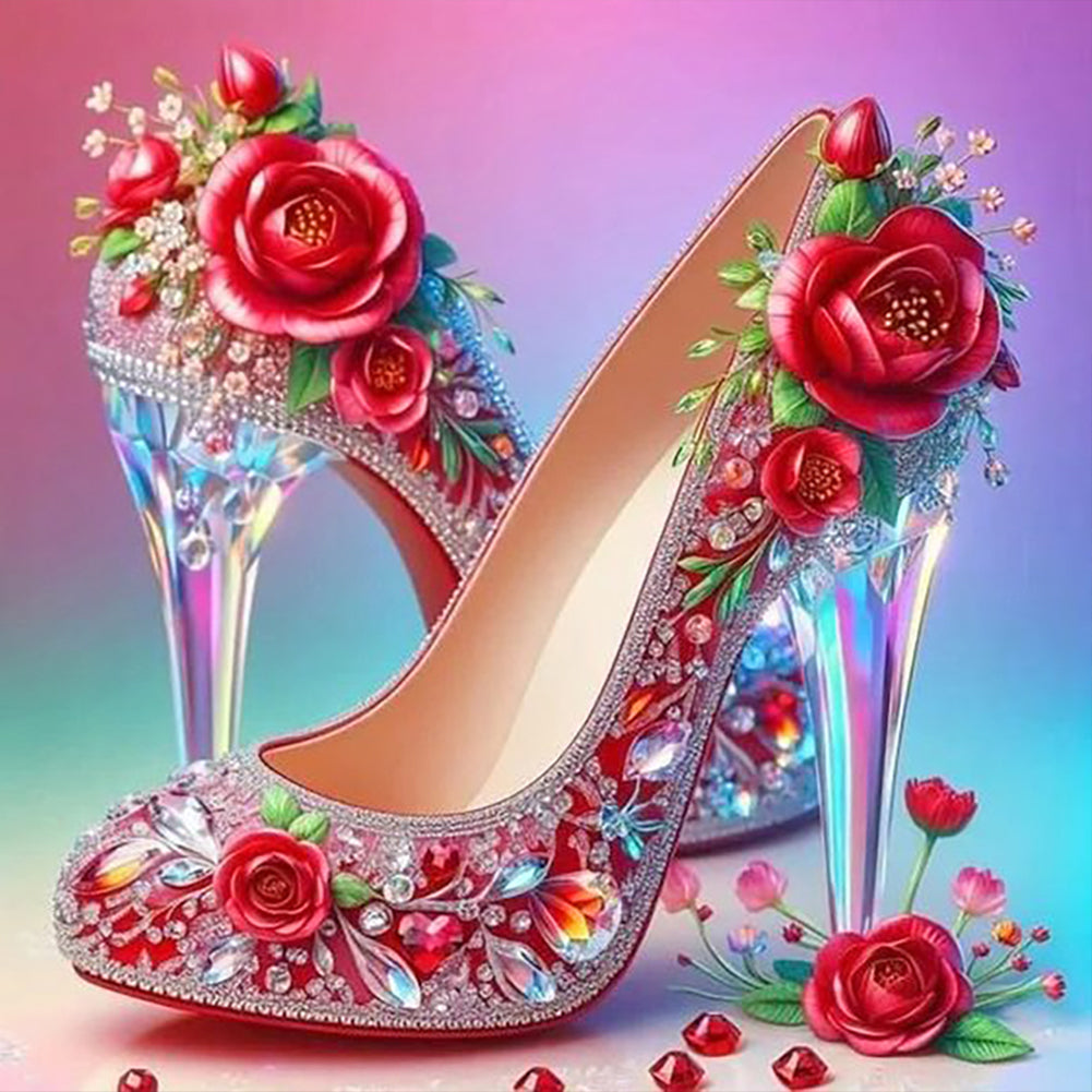 Diamond Painting - Full Round - Dream high heels (40*40CM)